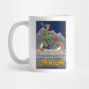 Bicyclette Omnium Vintage Poster 1924 Mug